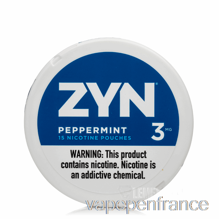 Sachets De Nicotine Zyn - Stylo Vape Menthe Poivrée 3mg